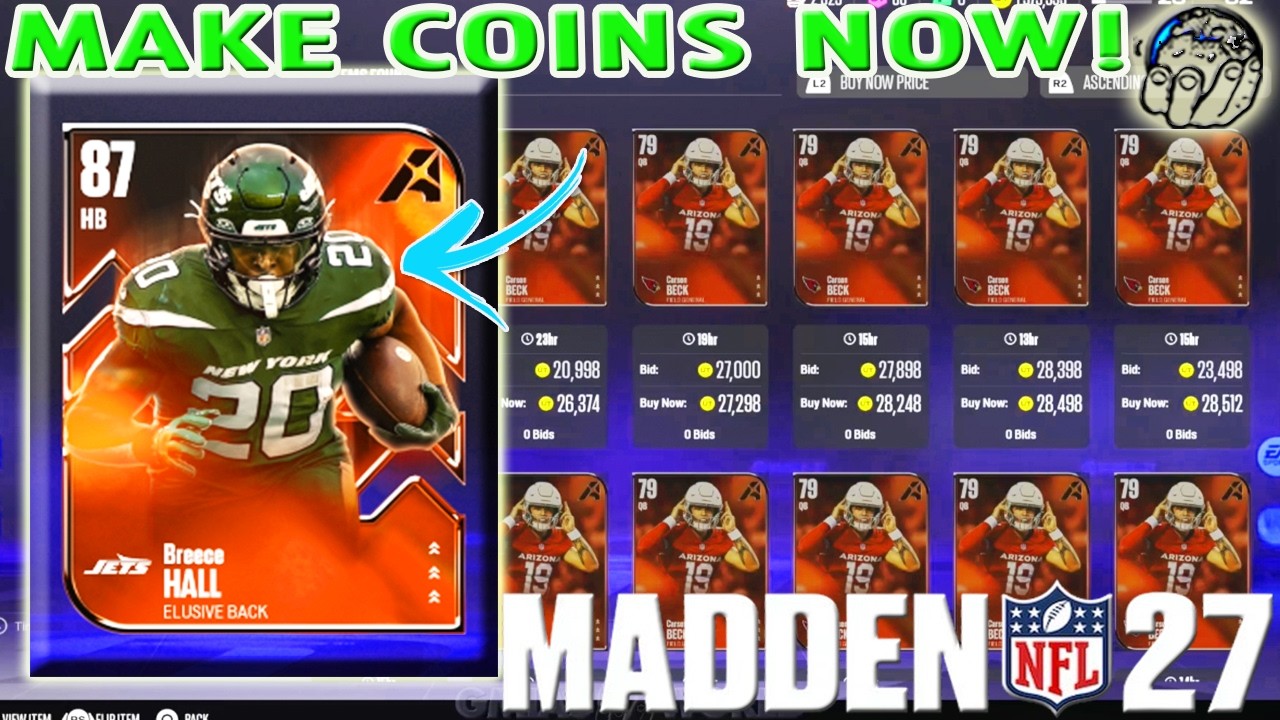 КАК ЗАРАБОТАТЬ БЕСКОНЕЧНЫЕ МОНЕТЫ С ПОМОЩЬЮ НАБОРОВ TEAM BUILDER В MADDEN 27! Madden 27 Ultimate ...