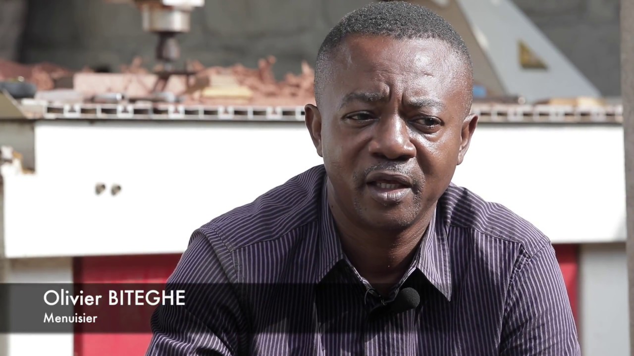 Gabon : OLIVIER BITEGHE le menuisier