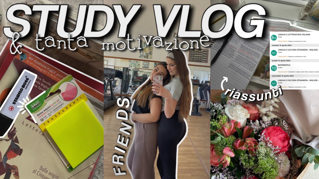 Una SETTIMANA di studio & motivazione *spring edition* 🌸🎧📚 || SZ