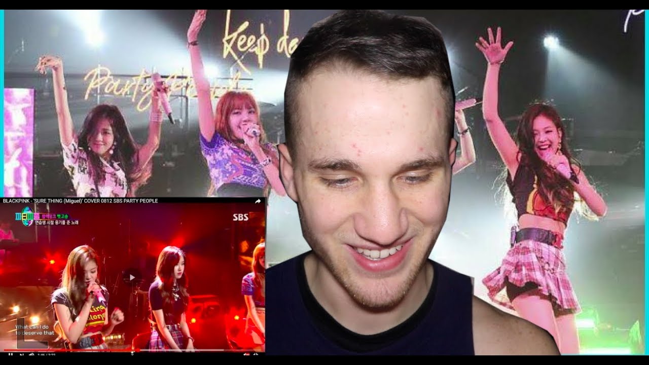 BLACKPINK - 'SURE THING (Miguel)' COVER Reaction