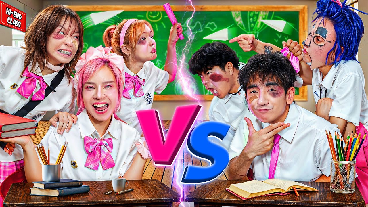 ศึกแย่งชิงโรงเรียนสีชมพู🏫 ชาย vs หญิง  🩷