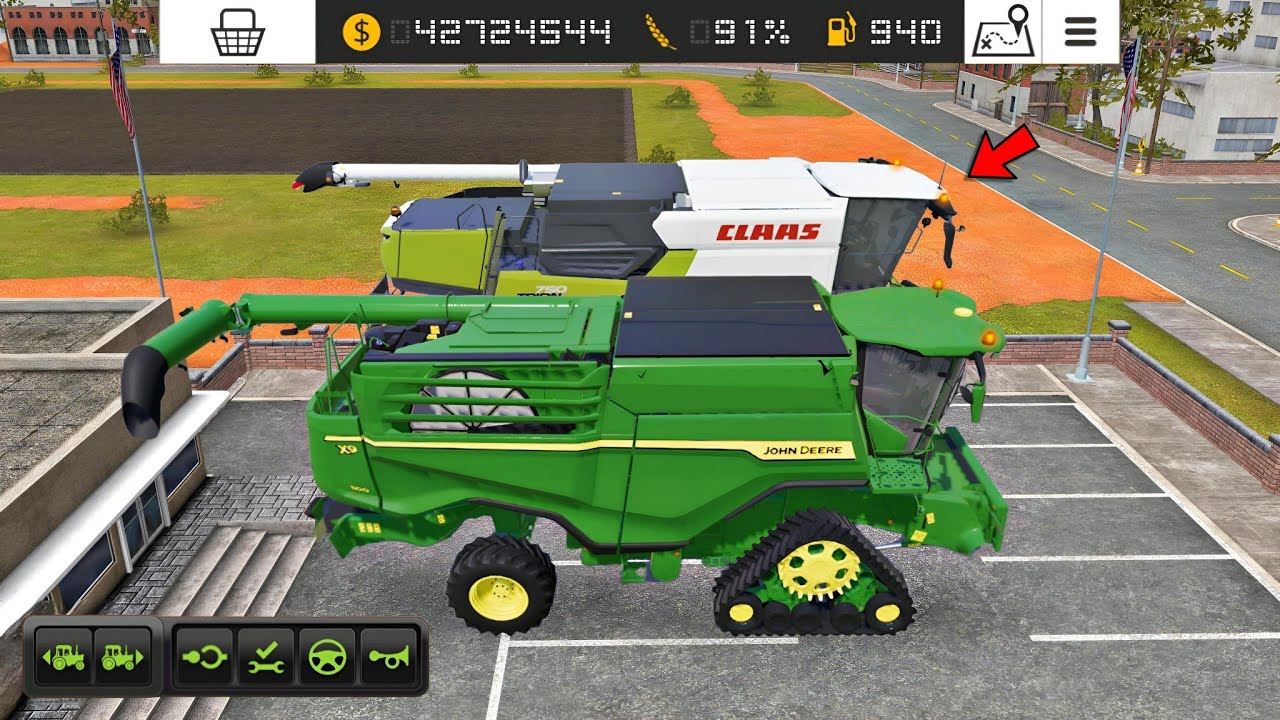 Разблокировка комбайнов Claas и John Deere для FS18 🔓 | Многопользовательская игра FS18 — Уборка ...