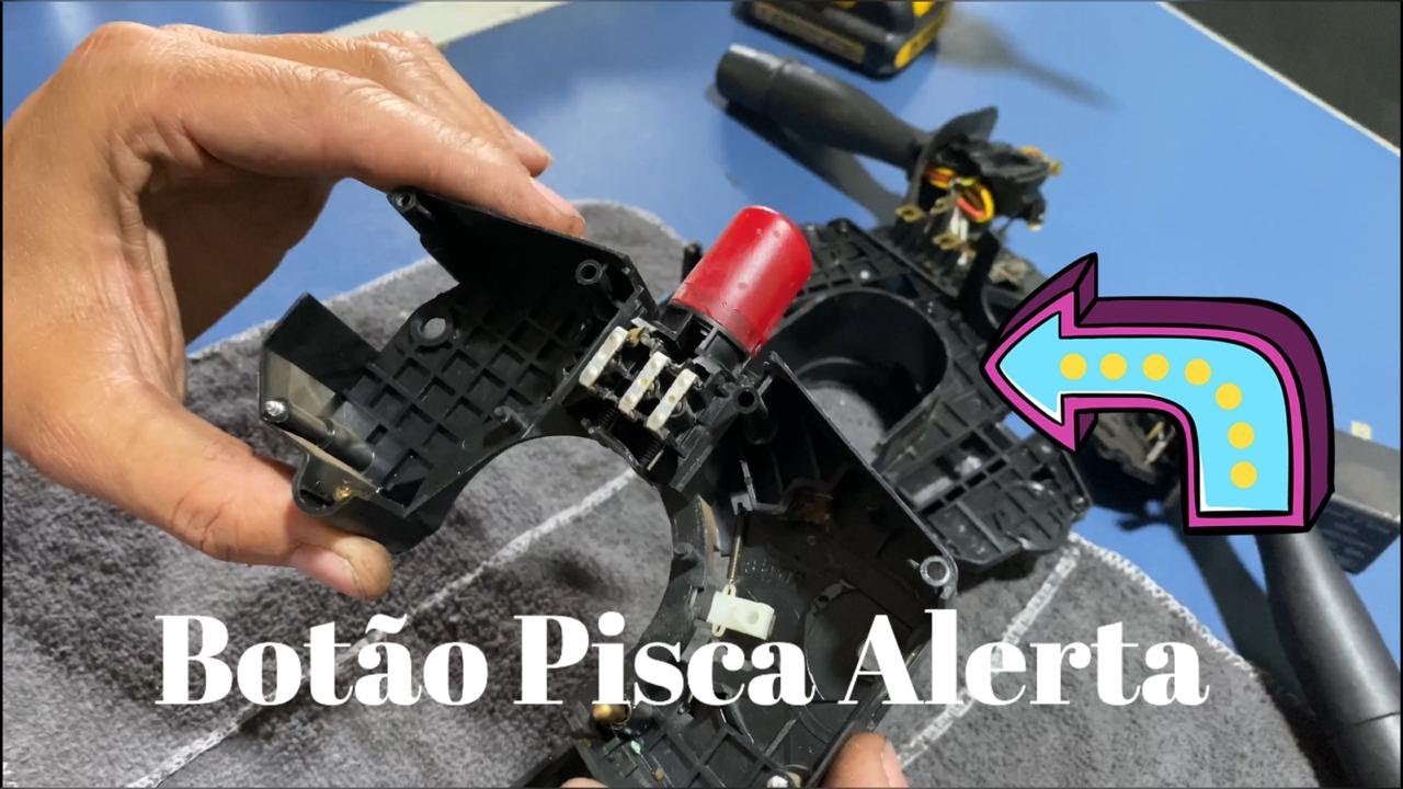 Conserto Botão Pisca Alerta da chave de Seta do Ford Fiesta - Ecosport - Ford Ka