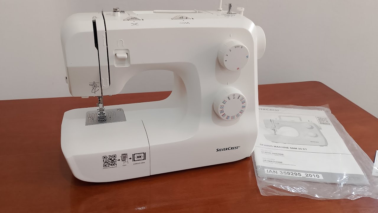  Nähmaschine silvercrest SNM 33 C1