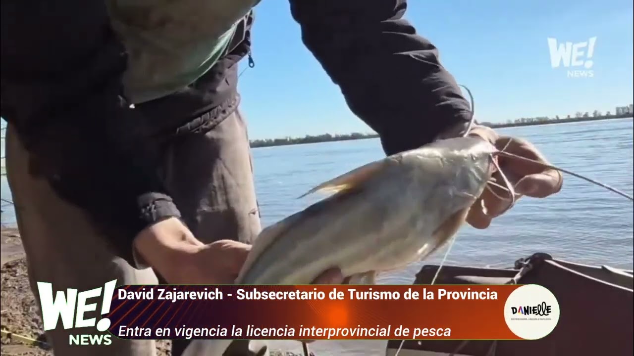 David Zajarevich -Subs. de Turismo Corrientes-Entra en vigencia la licencia interprovincial de pesca