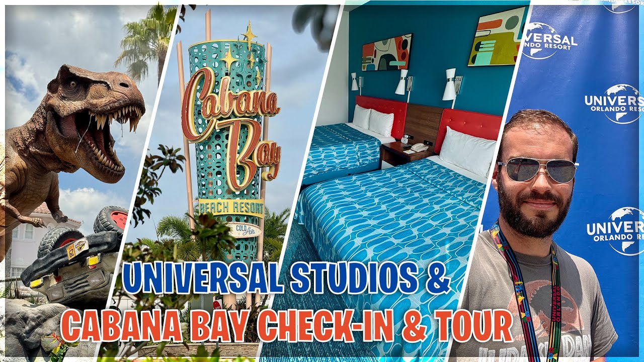Universal Studios, Cabana Bay Check-in & Tour