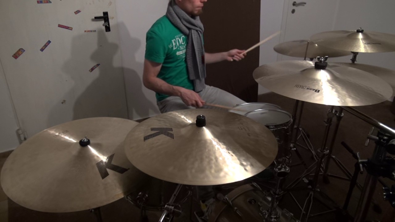 Zildjian Dry Complex Ride vs  Lightride 22+24 vs KCdark Ride