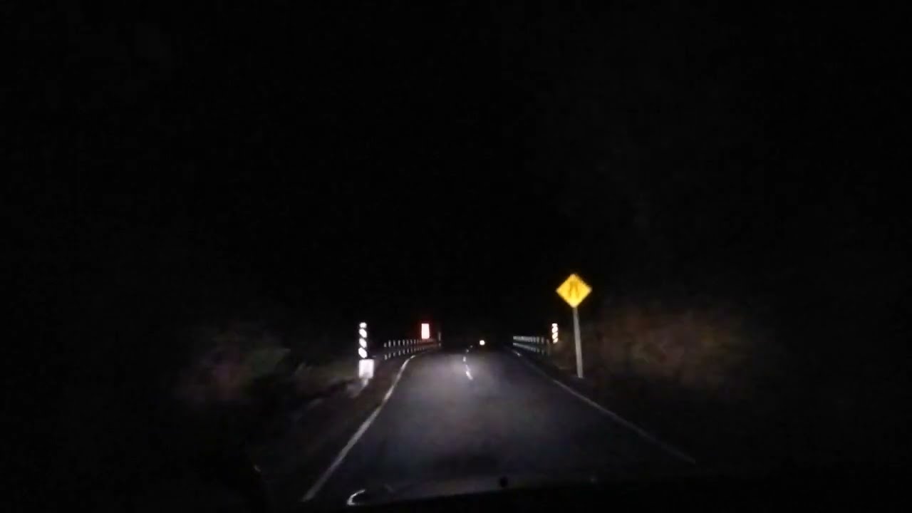 Country Road Night Drive 60 return - Akatarawa Road Rambles