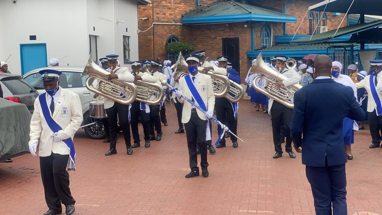 Kgobokwane brass band Grand entrance at Katlehong St John's HQ (15/11/2025) part 1