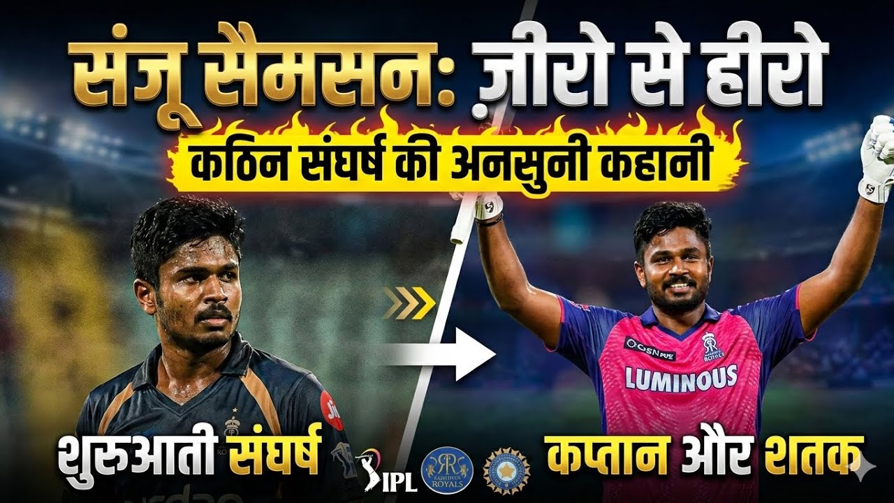 Sanju Samson: Zero se Hero Tak KaSafar | The Untold Story