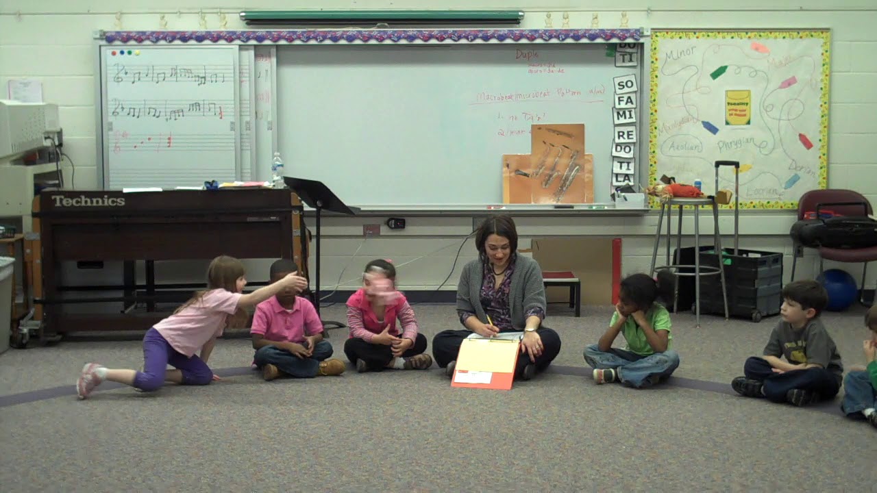 Echoing Tonal Patterns in Solo (Kindergarten)