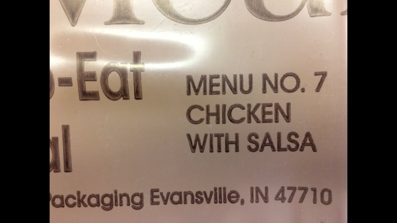 Y2K Vintage MRE: Chicken with Salsa ~2000~