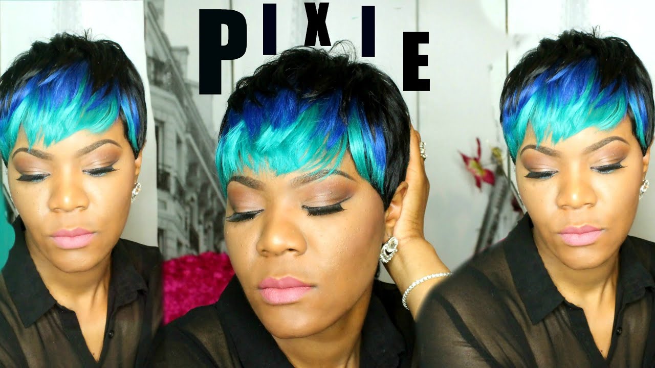 PIXIE quickweave  PT2 Cutting & Styling tutorial