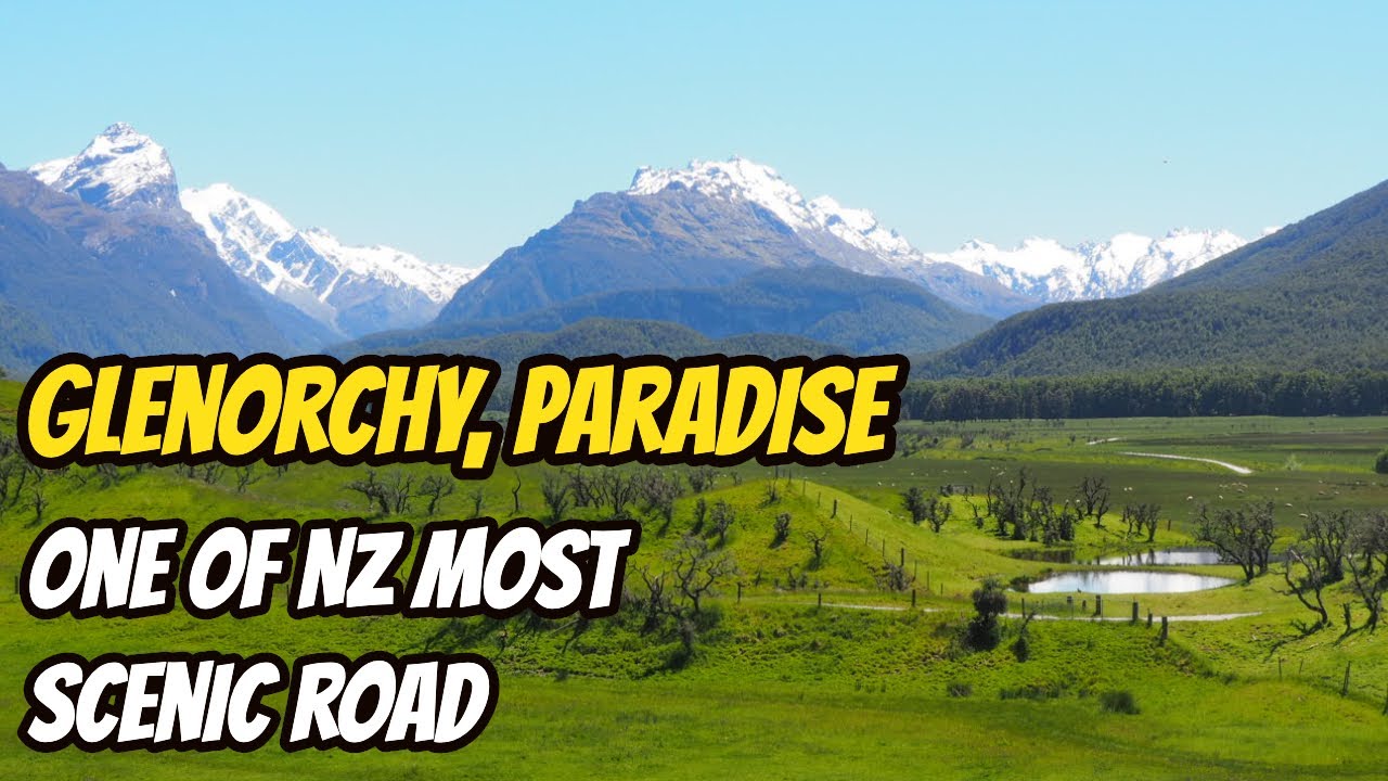 Glenorchy Road to Paradise | NZ Most Beautiful Road | Queenstown Scenic Drive | 紐西蘭最美駕駛路線之一 | 皇后城