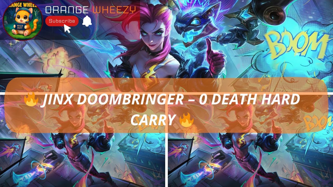 AWAKENED JINX – 0 DEATH HARD CARRY 🔥 Supervillain Jinx Doombringer 🔥