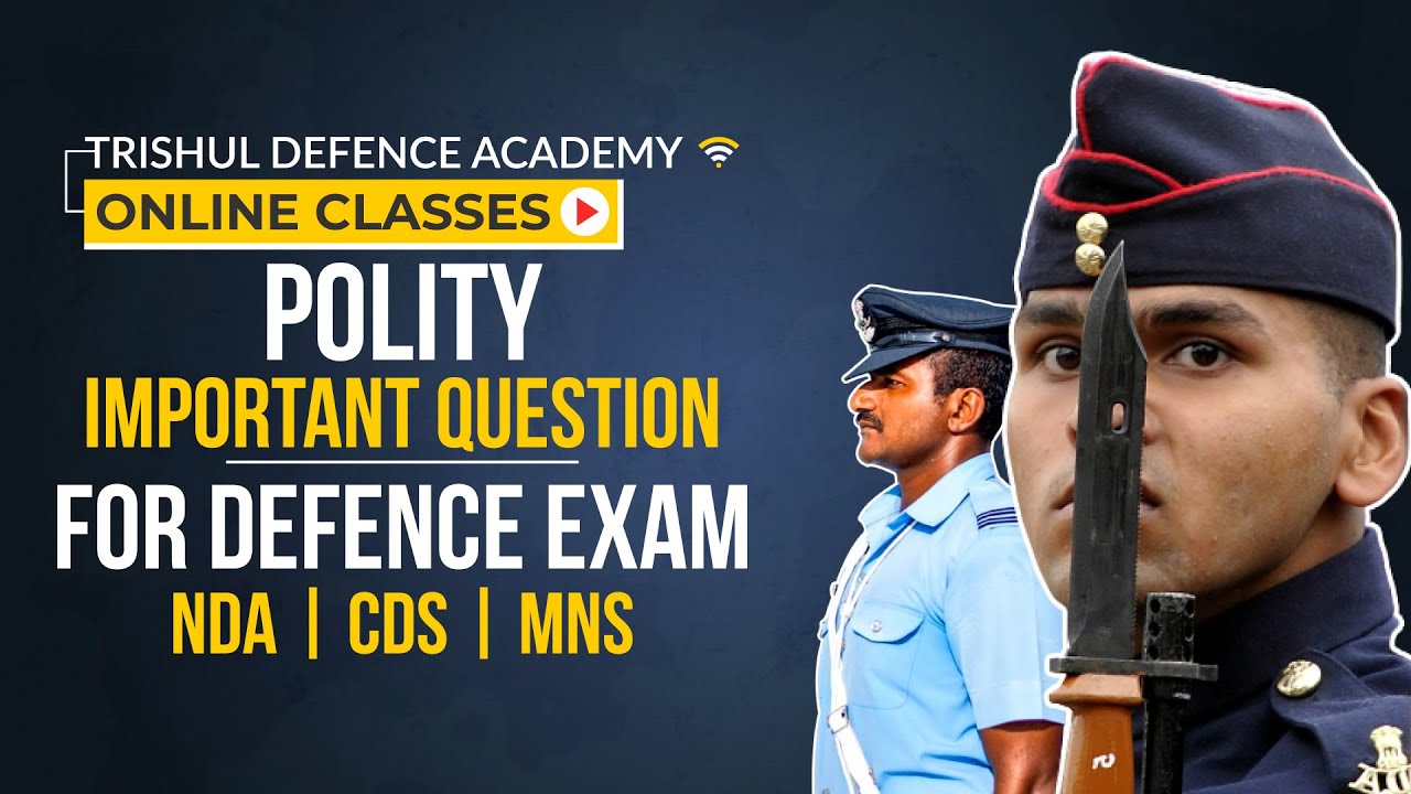 Polity Important Question For Defence Exam | NDA | CDS | MNS | Part 1
