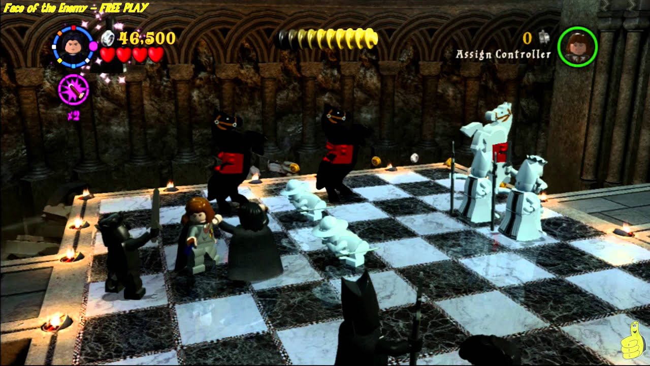 Lego Harry Potter Years1-4: Face of the Enemy FREE PLAY (All collectibles) - HTG