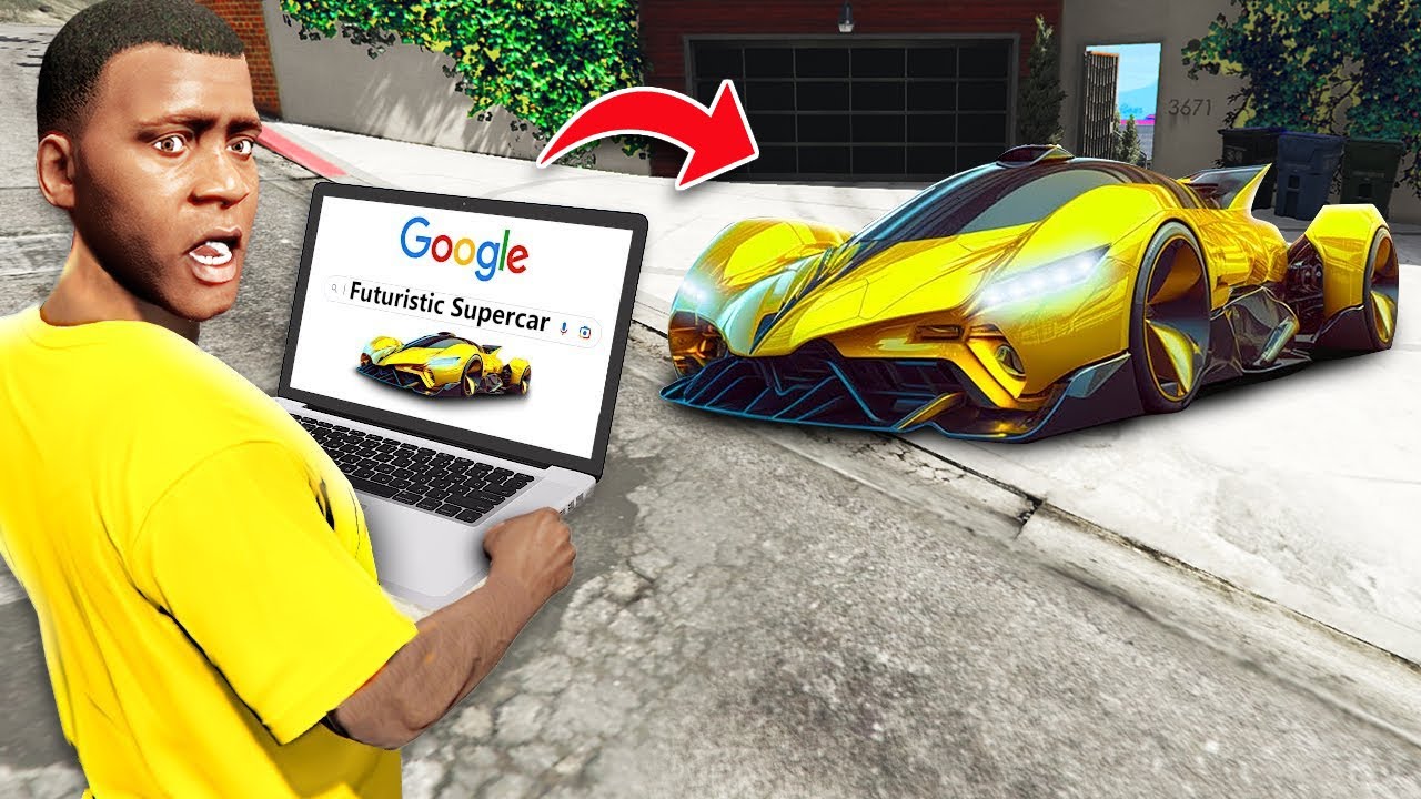 GTA 5 But Anything I GOOGLE Comes To REAL LIFE...