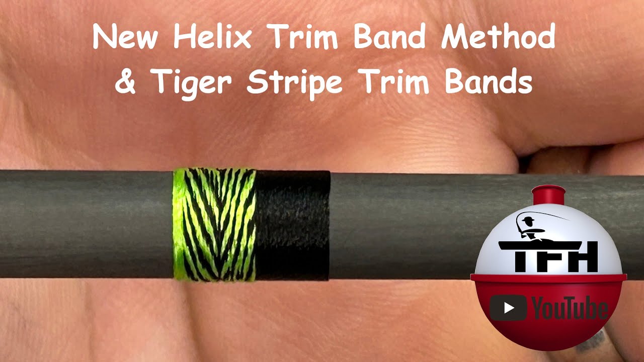 Trim Band Tutorial - Tiger Stripes!!! Helix Wraps Revisited Plus Wrapping Tips Along The Way