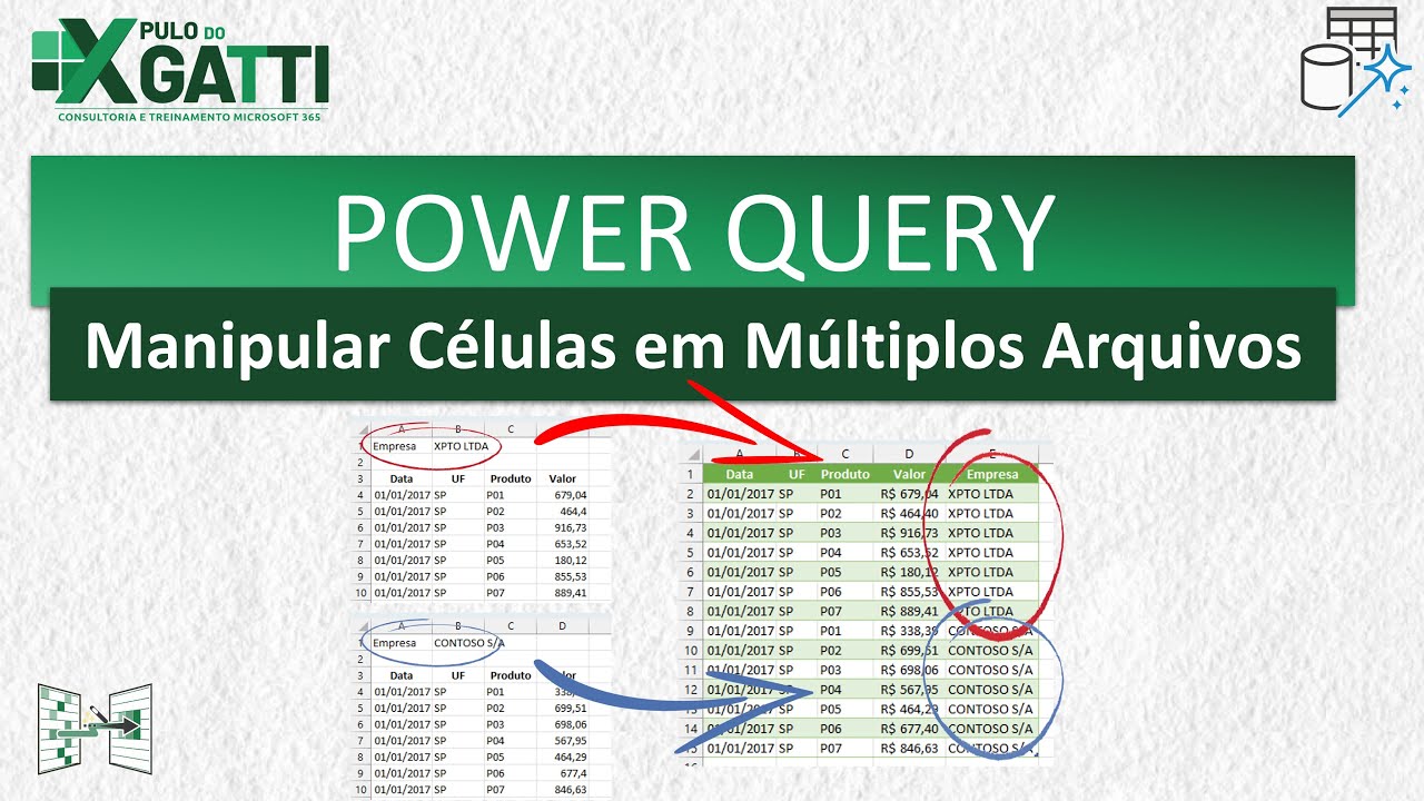 POWER QUERY - Transformar Consulta em Função e Reutilizá-la em Múltiplos Arquivos