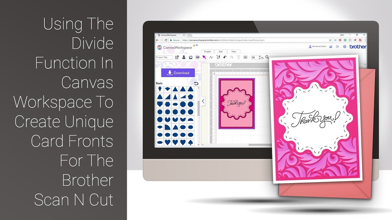 Using The Divide Function In Canvas Workspace To Create Unique Layered Cards