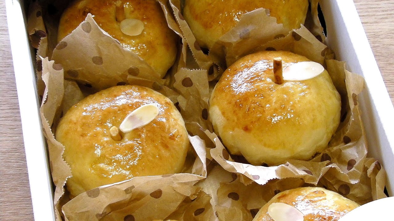 Apple Shape Apple Bread Recipe そのまんま りんご パン