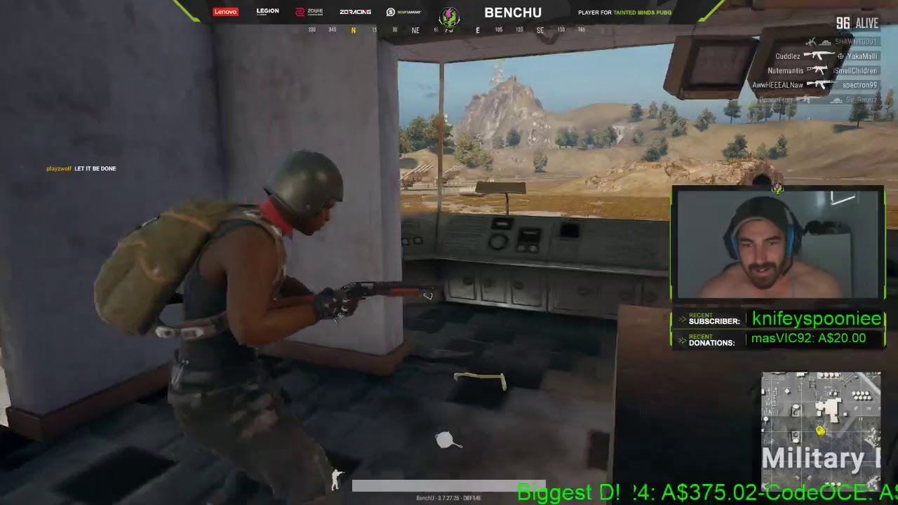 PUBG + Sandstorm + Benchu + pan = Greatness.