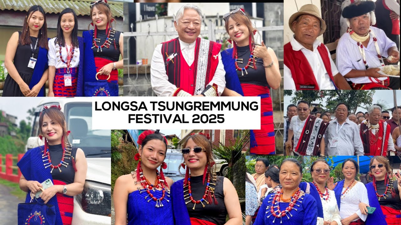Longsa Tsungremmung Festival 2025 😍 Clean and beautiful village & Kind people ❤️