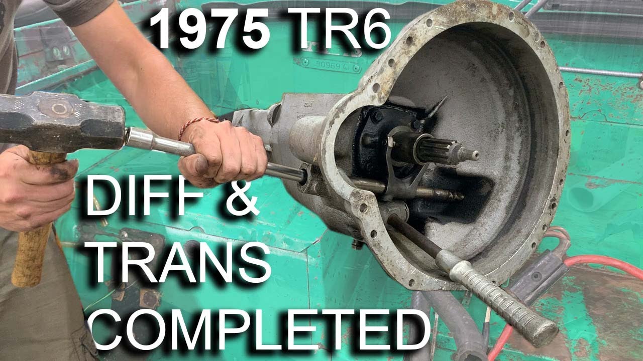 1975 Triumph TR6 - Part 13 - Completing the Transmission and Diff