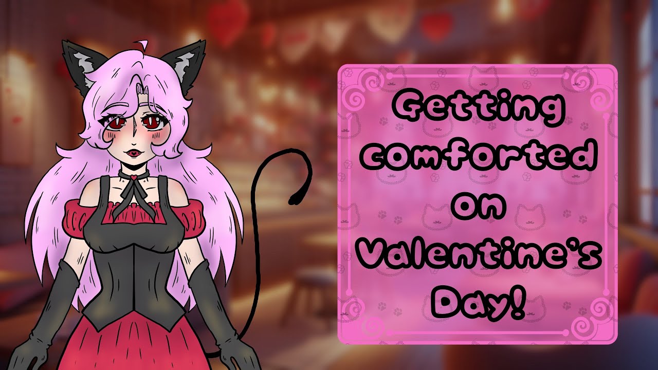 Cafe | Valentines Comfort | Roleplay ASMR | Neko Speaker | Heartbroken Listener