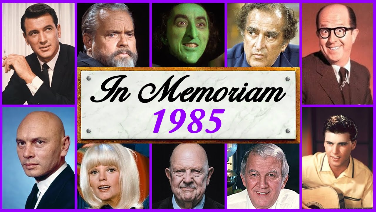 Памяти 1985 года: вспоминая иконы, которые мы потеряли | Legacy Memoriam