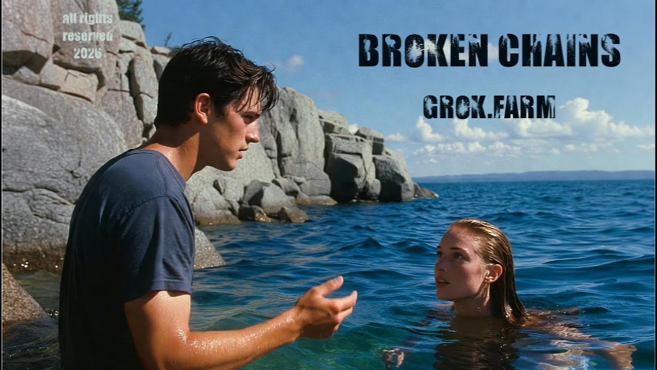 Broken Chains (coffee dnb mix) GROK.FARM (Official Music Video) 2026 A tragic existential  romance