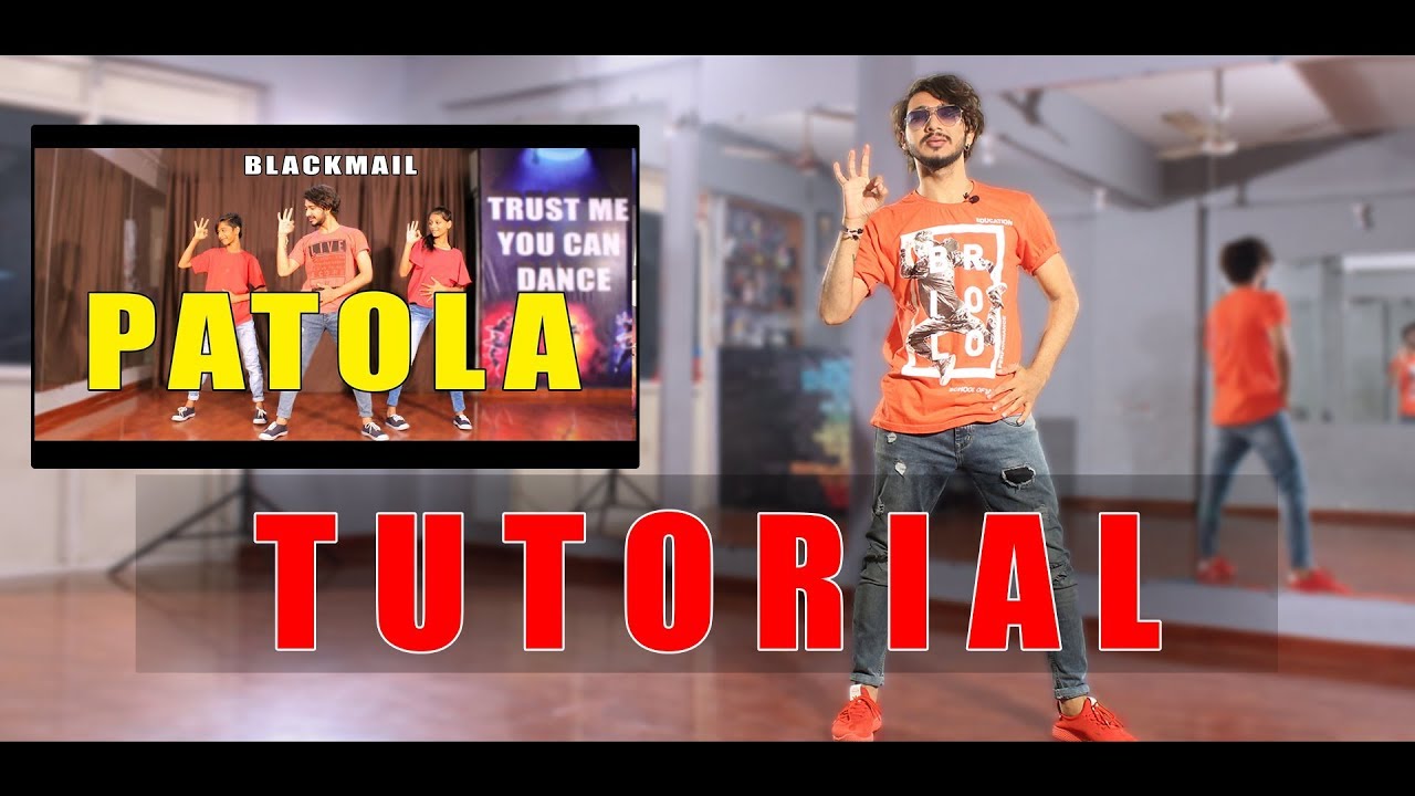 Patola Dance Tutorial Step By Step | Blackmail | Vicky Patel Choreography | Guru randhawa | Hip Hop