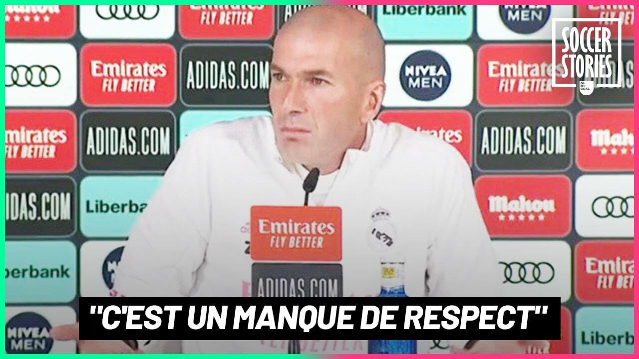 5 fois où Zinédine Zidane a craqué en conférence de presse | Oh My Goal