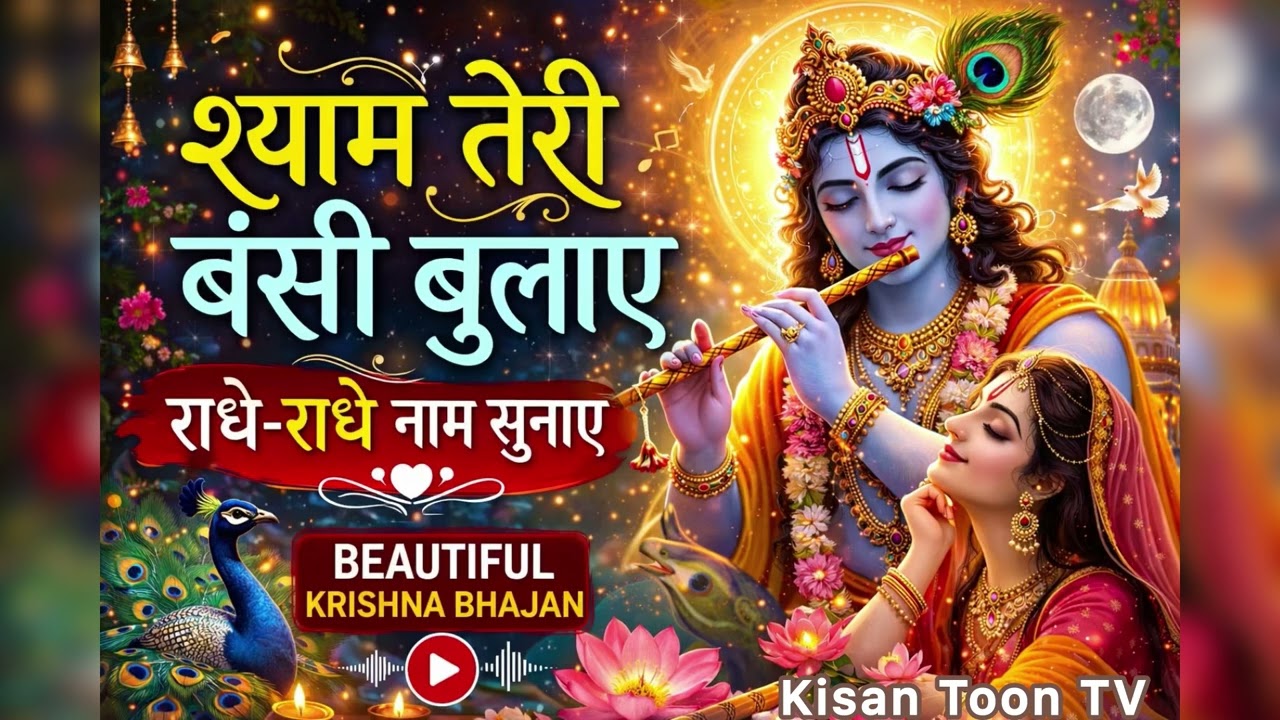 श्याम तेरी बंसी बुलाए | Beautiful Krishna Bhajan| Super Melodious Bhakti Song | Radha Krishna Bhajan