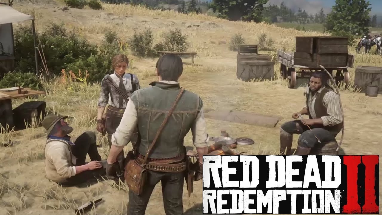 Джон настраивает против себя друзей и семью в «Бичерс-Хоуп» | RDR2