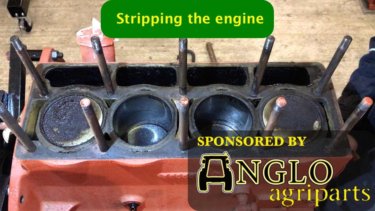 Ferguson TED20 - Stripping the Engine - with Anglo Agriparts