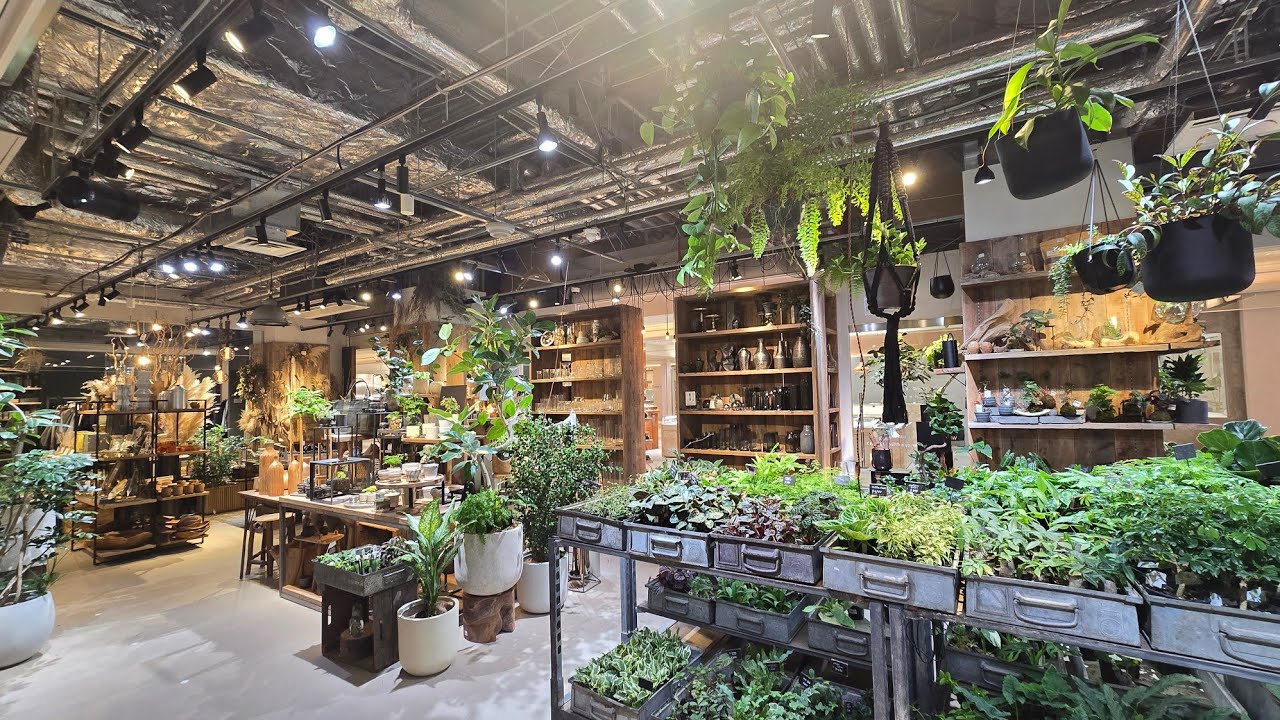 도쿄 garage living plant shop