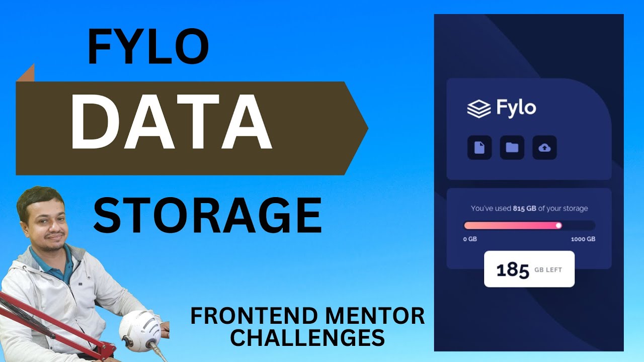 Fylo data storage | Frontend Mentor Challenge  | #frontendmentor