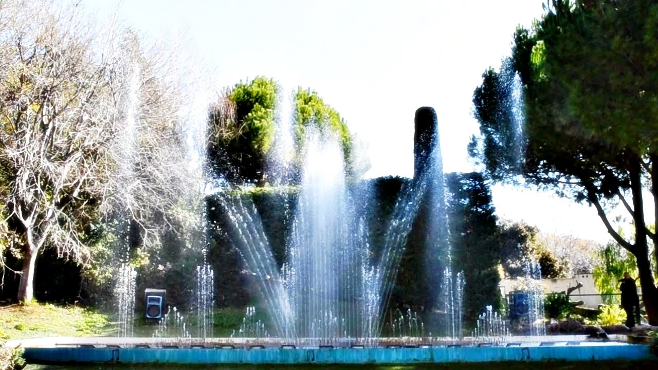 Parc Phoenix Nice - fontaine musicale