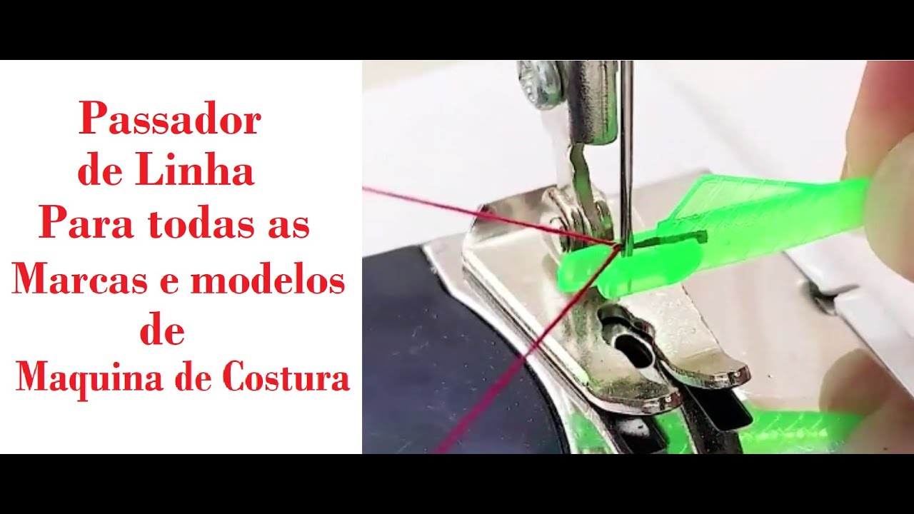 Passador de Linha para Maquina de Costura e Agulha de Mão todas Marcas e Modelos Shop das Maquinas