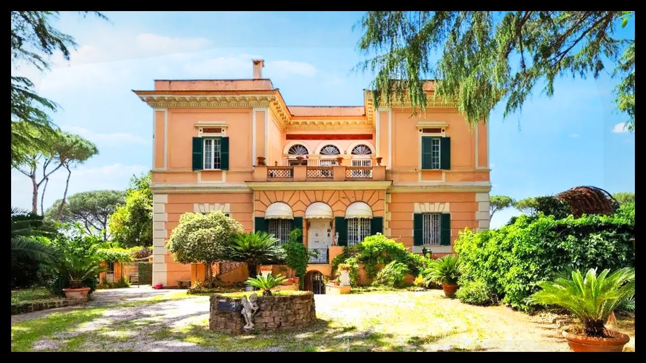 Luxury Villa for Sale in the Heart of Rome, Lazio, Italy