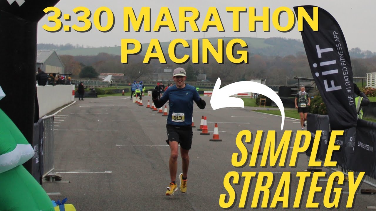 How To Pace A Sub 3:30 Marathon #marathon #running #run