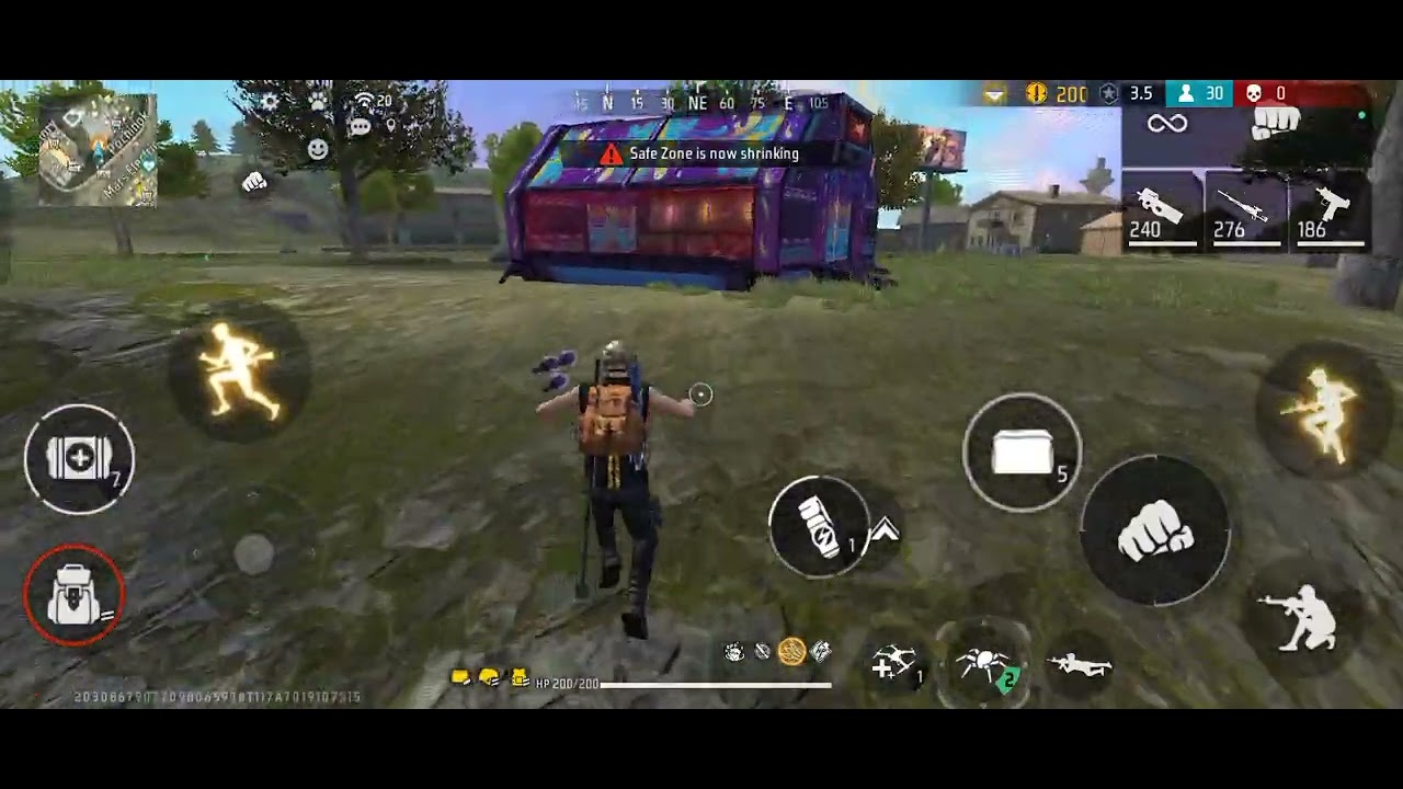 Free Fire Gameing🔥 |FREE FIRE GAMEPLAY BOOYAH | FREE FIRE HEAD SHOT 💪💯 | #freefire #gaming #ff #dpi 