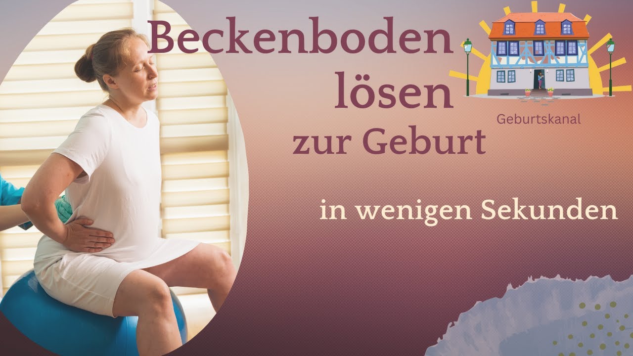 Beckenboden lösen, Kieferspannung, Zwerchfell und Beckenboden lockern ☀️ Geburtshaus Idstein