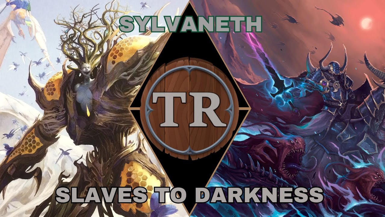 SYLVANETH vs SLAVES TO DARKNESS // Age of Sigmar 4th Edition Battle Report