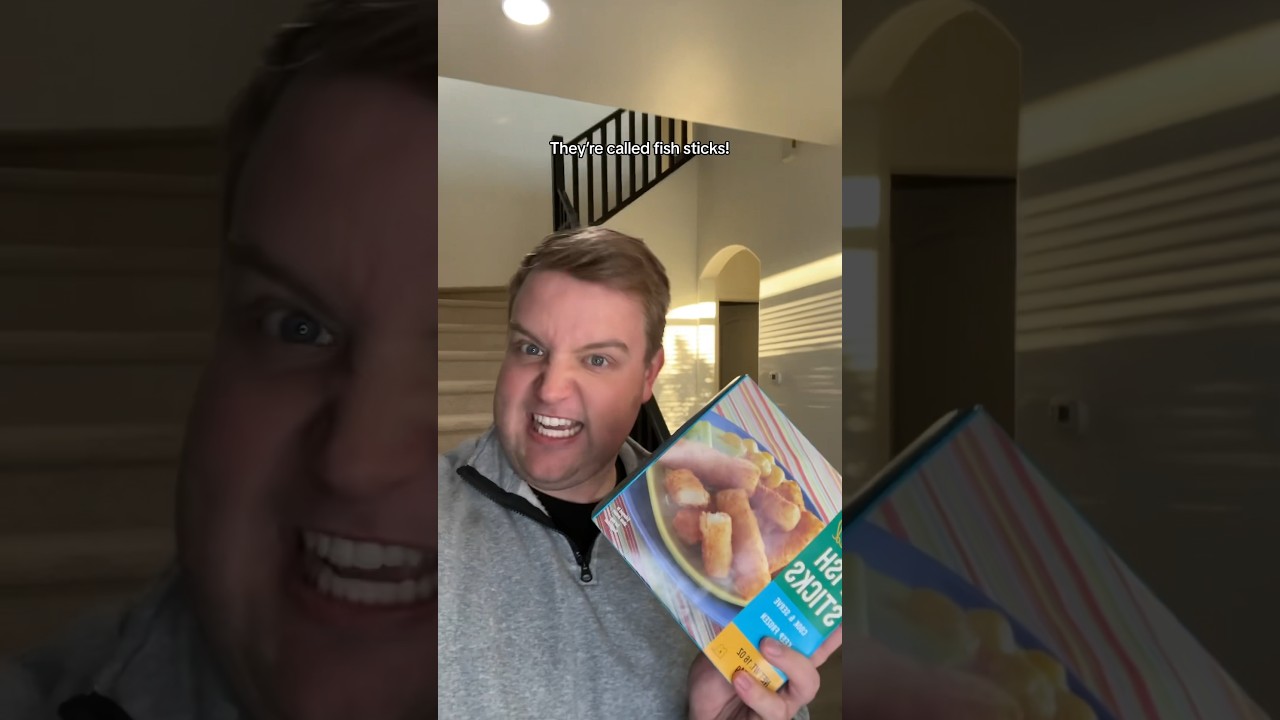 Fish Fingers Versus Fish Sticks!