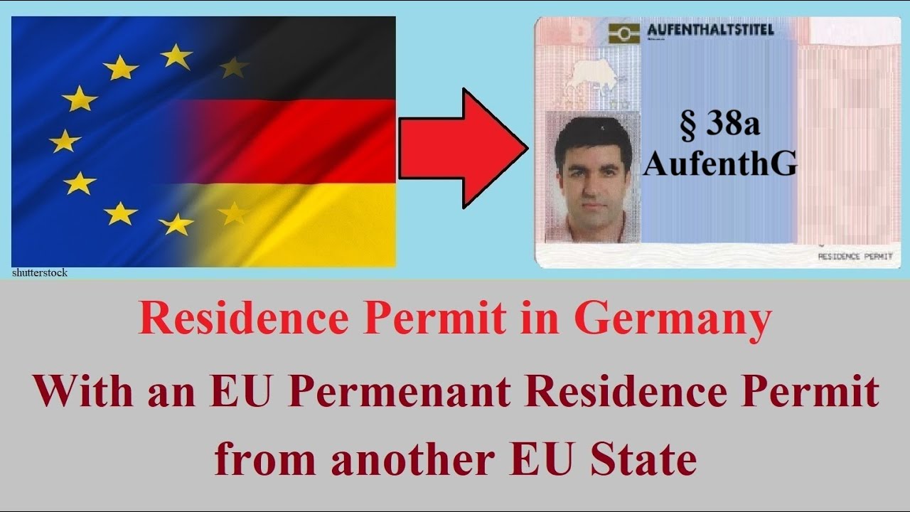 Residence Permit in Germany with an EU Permanent Residence Permit from another EU State