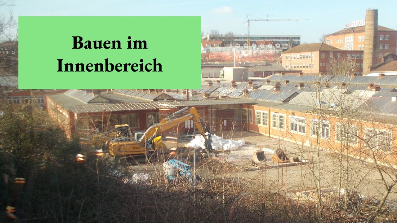 Bauen im Innenbereich und Innenentwicklung (&sect;&sect; 13 und 13a BauGB)