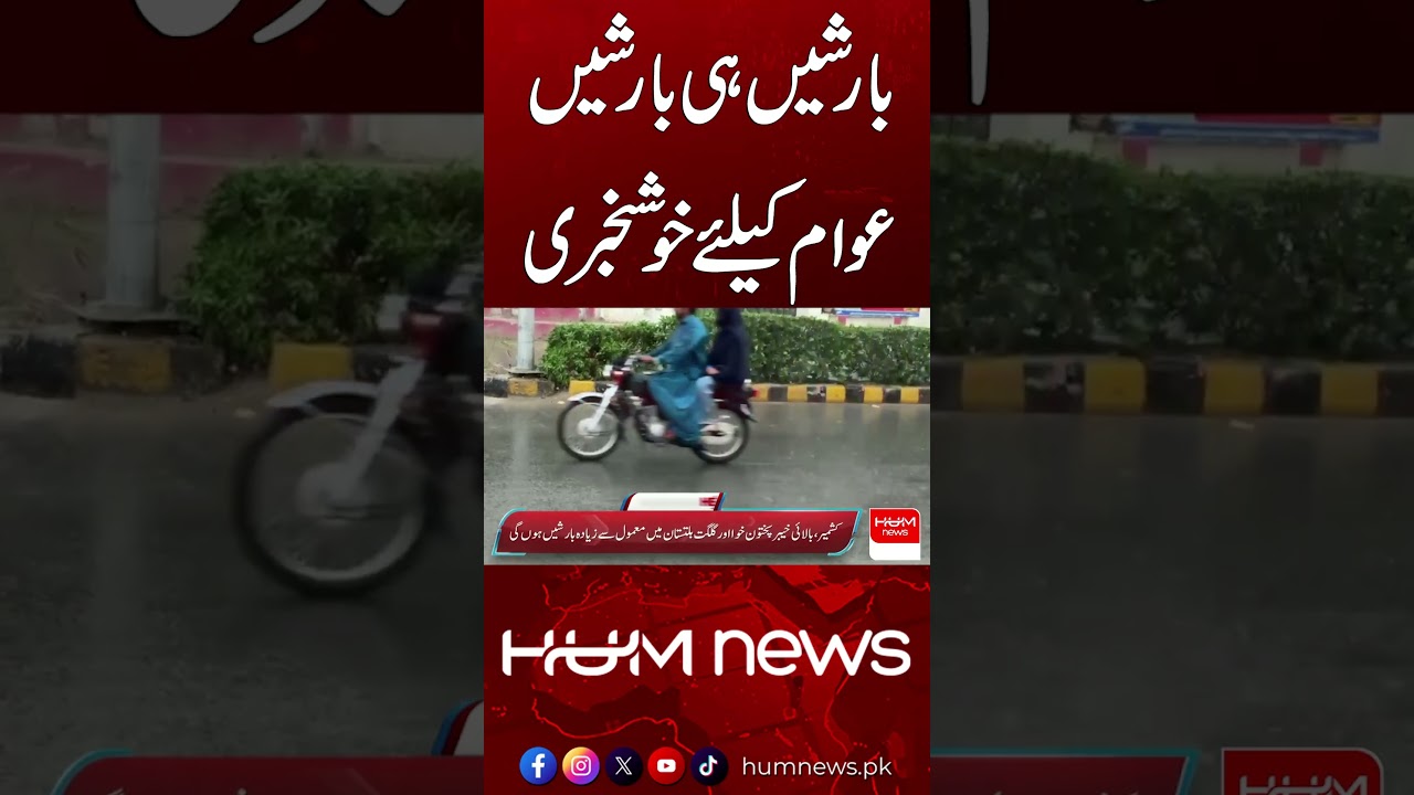 Rain After Rain Expected, Says Meteorological Department | Hum News | Pakistan